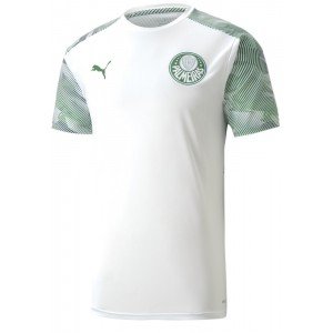 Camisa de treino oficial Puma Palmeiras 2020 branco