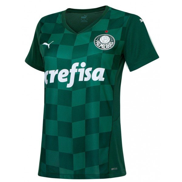 Camisa feminina I Palmeiras 2021 2022 Puma oficial