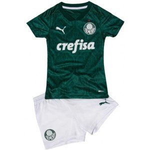 Kit infantil oficial Puma Palmeiras 2020 I jogador