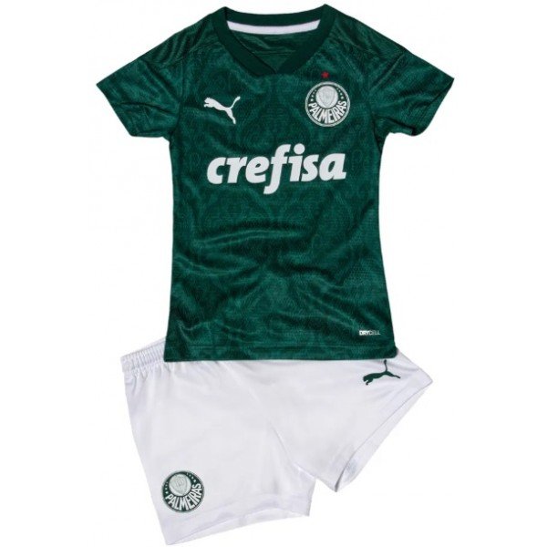 Kit infantil oficial Puma Palmeiras 2020 I jogador