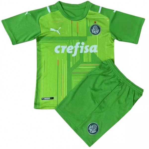 Kit infantil Palmeiras 2021 2022 Puma oficial verde