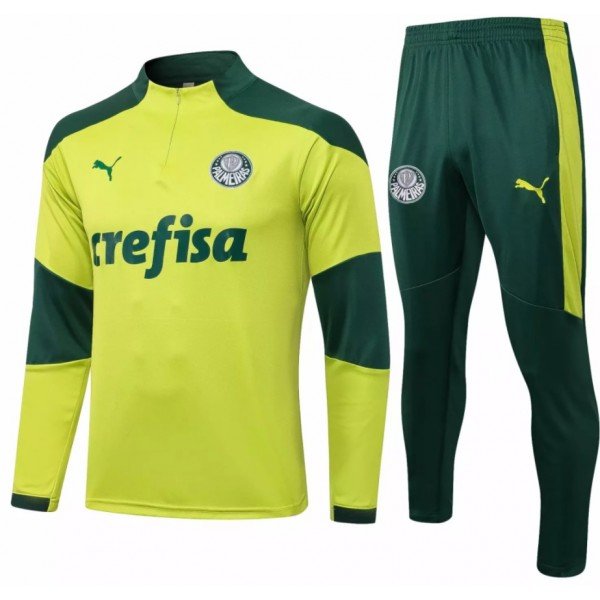 Kit treinamento Palmeiras 2021 2022 Puma oficial Verde e Amarelo