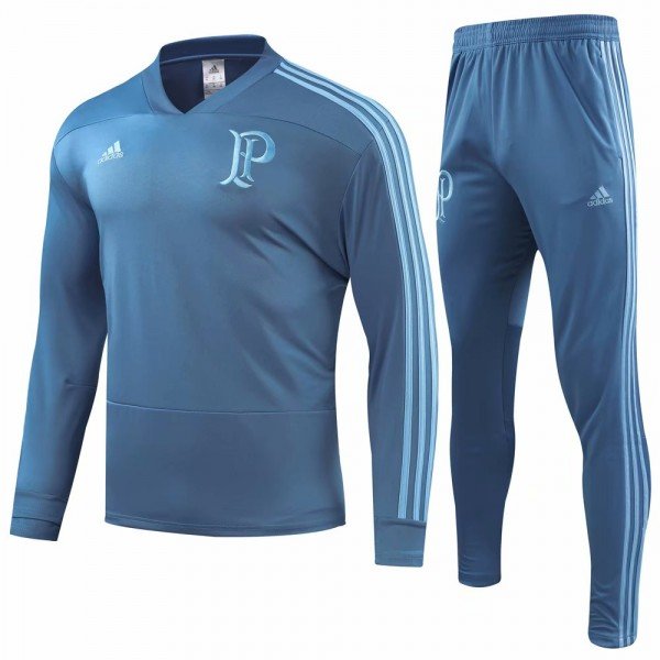 Kit treinamento oficial Adidas Palmeiras 2018 azul
