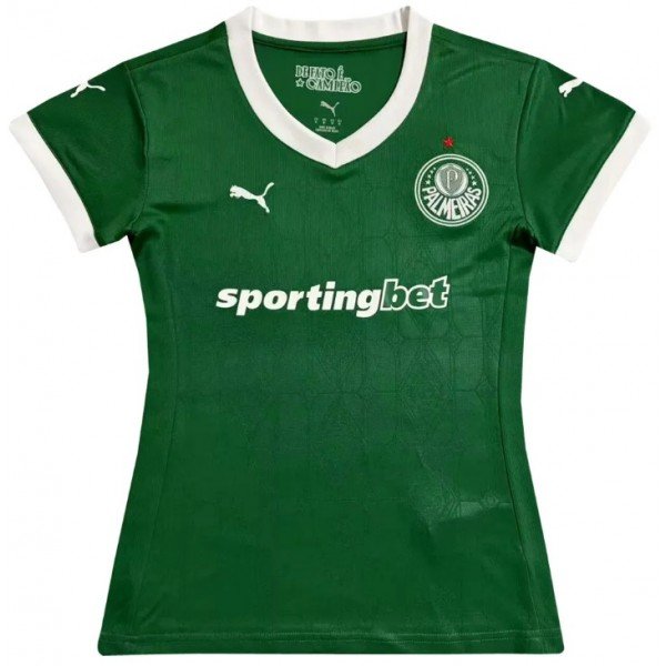 Camisa Feminina I Palmeiras 2025 Puma oficial 