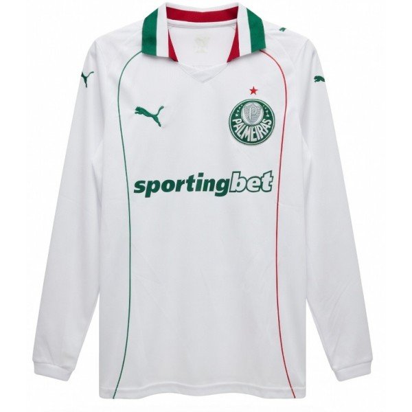 Camisa II Palmeiras 2026 Puma oficial Manga Comprida