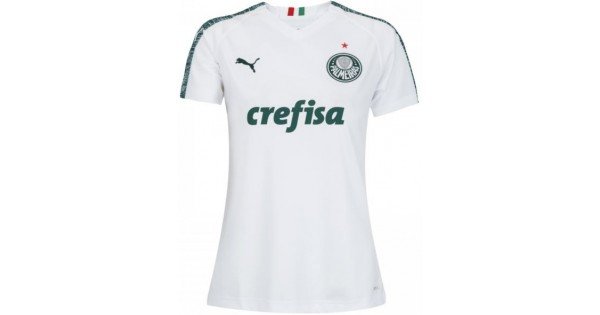 Klubai Store Camisa feminina oficial Puma Palmeiras 2019 II