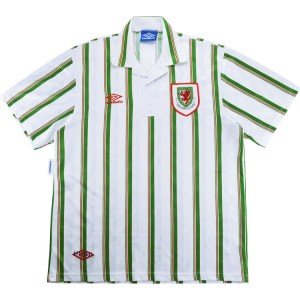 Camisa II Seleção do País de Gales 1993 1995 Umbro retro