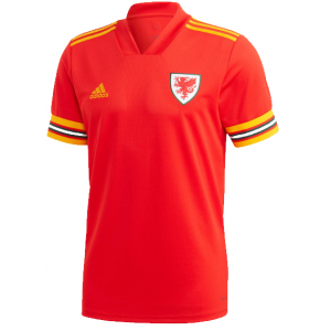 Camisa oficial Adidas seleção País de Gales 2020 2021 I jogador