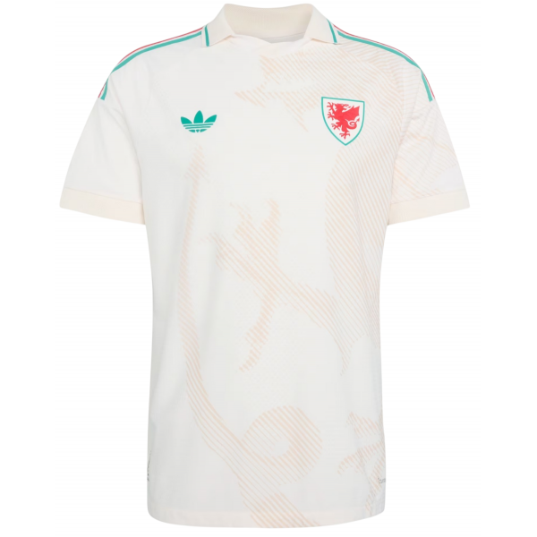 Camisa II Seleção do País de Gales 2026 Adidas oficial 