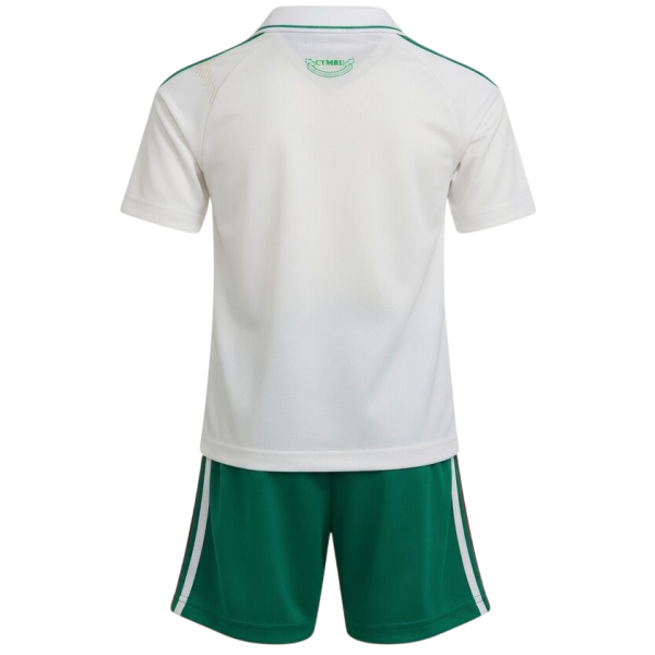 Kit infantil II Seleção do País de Gales 2026 Adidas oficial 