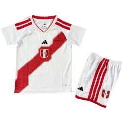 Kit infantil I Seleção do Peru 2026 Adidas oficial Kit infantil I Seleção do Peru 2026 Adidas oficial