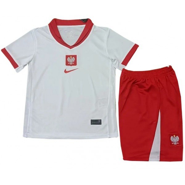 Kit infantil I Seleção da Polonia 2024 Home 