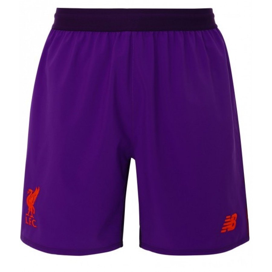 Kit infantil oficial New Balance Liverpool 2018 2019 II jogador Kit infantil oficial New Balance Liverpool 2018 2019 II jogador