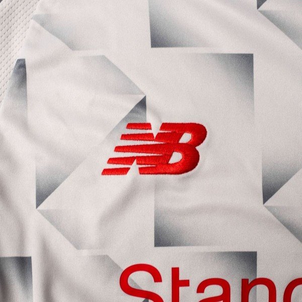 Camisa feminina oficial New Balance Liverpool 2018 2019 II