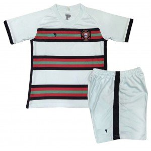 Kit infantil seleção de Portugal 2020 2021 II Away Jogador