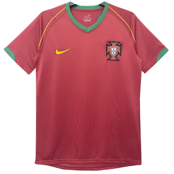 Camisa I Seleção de Portugal 2006 Home retro