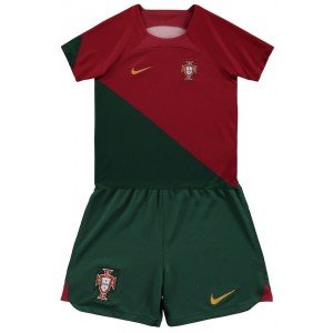 Kit infantil I Seleção de Portugal 2022 Home  Kit infantil I Seleção de Portugal 2022 Home