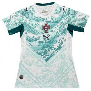 Camisa Feminina II Seleção de Portugal 2026 Puma oficial Camisa Feminina II Seleção de Portugal 2026 Puma oficial