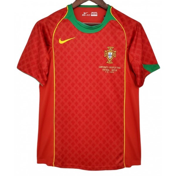 Camisa I Seleção de Portugal 2004 Home retro 