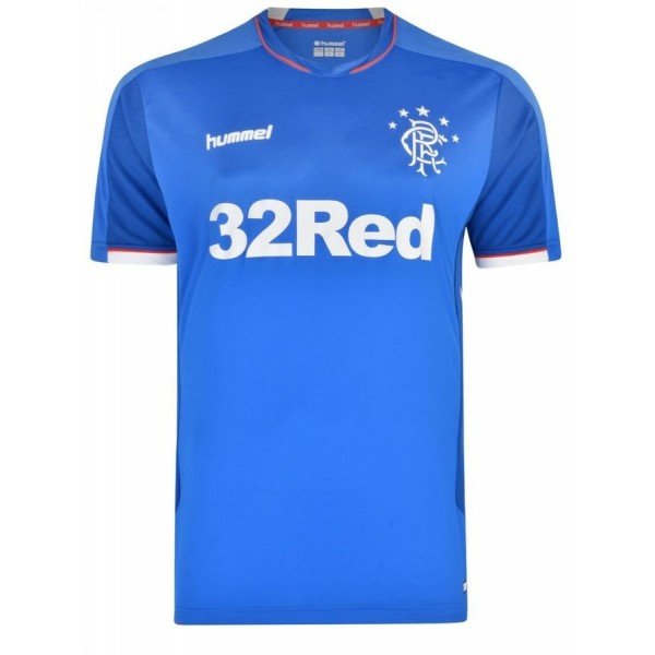 Camisa oficial Hummel Rangers FC 2018 2019 I jogador