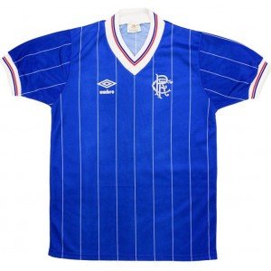 Camisa I Rangers FC 1982 1983 Retro Umbro