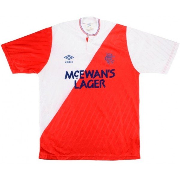 Camisa II Rangers FC 1987 1988 Retro Umbro
