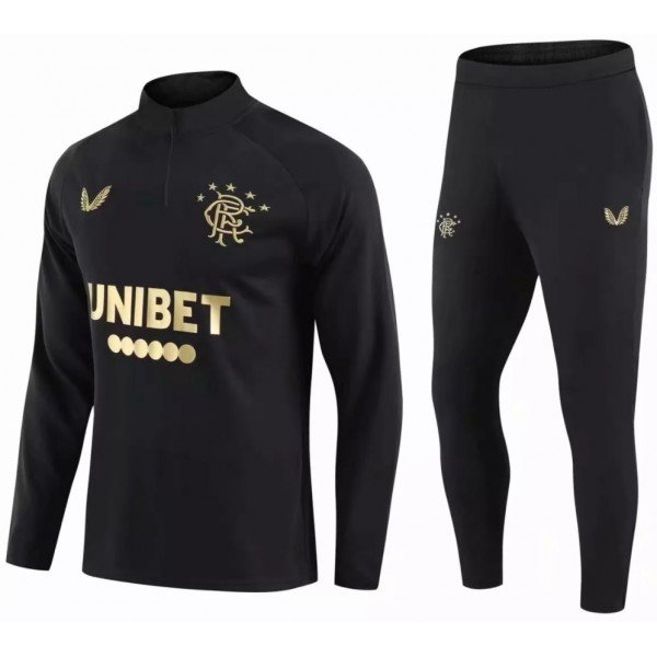 Kit treinamento Rangers FC 2020 2021 Castore oficial preto