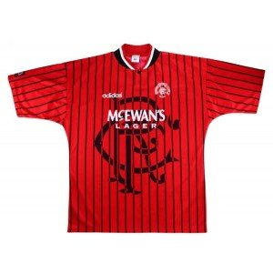 Camisa retro Adidas Rangers FC 1995 1996 II jogador