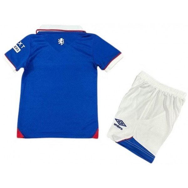Kit infantil I Rangers FC 2025 2026 Umbro oficial 