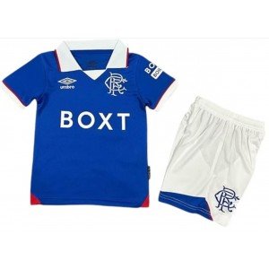 Kit infantil I Rangers FC 2025 2026 Umbro oficial 
