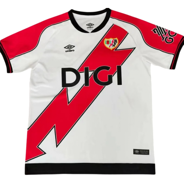 Camisa I Rayo Vallecano 2025 2026 Umbro oficial 
