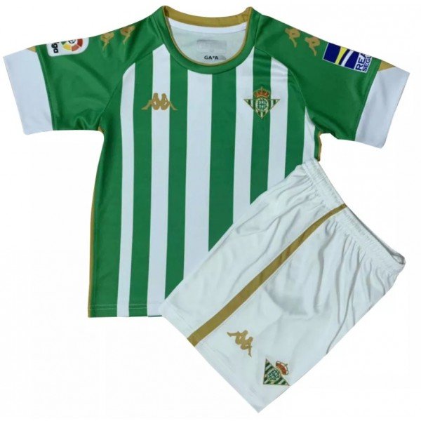 Kit infantil oficial Kappa Real Betis 2020 2021 I jogador