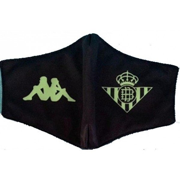 Mascara oficial Kappa Real Betis 2020 2021 preta