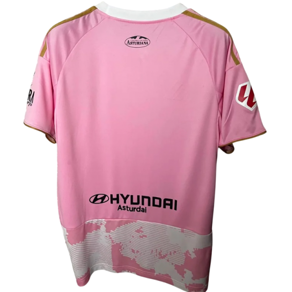 Camisa Real Oviedo 2025 2026 Adidas oficial Outubro Rosa