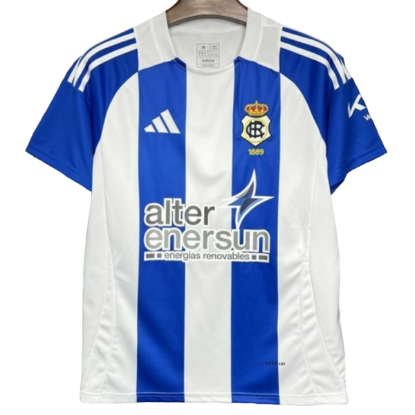 Camisa I Recreativo Huelva 2024 2025 Adidas oficial 