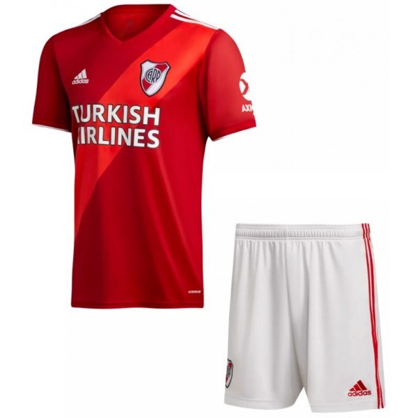 Kit infantil oficial Adidas River Plate 2020 2021 II jogador