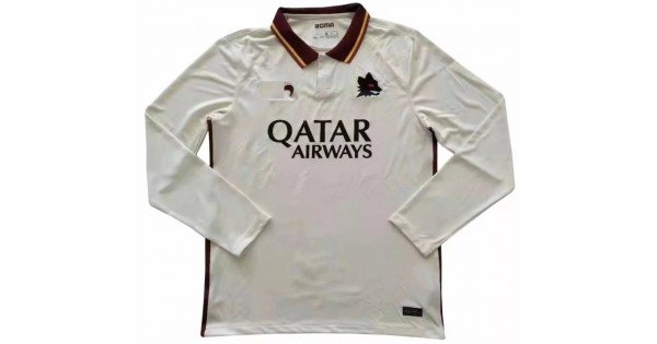 Klubai Store Camisa Roma 2020 2021 II Away jogador manga
