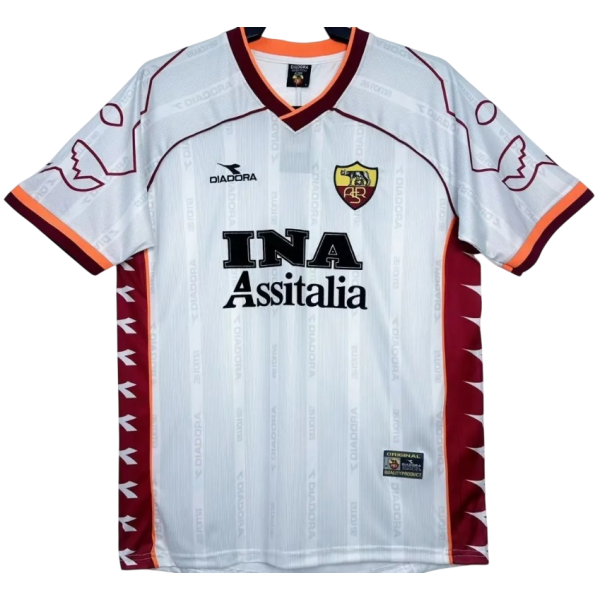 Camisa II Roma 1999 2000 Retro Diadora