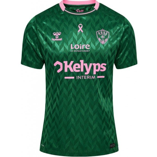 Camisa Saint Etienne 2025 2026 Hummel oficial Outubro Rosa 