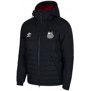 Jaqueta Down oficial Umbro Santos 2019 preta