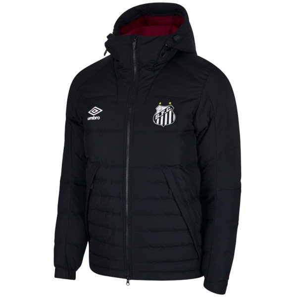 Jaqueta Down oficial Umbro Santos 2019 preta