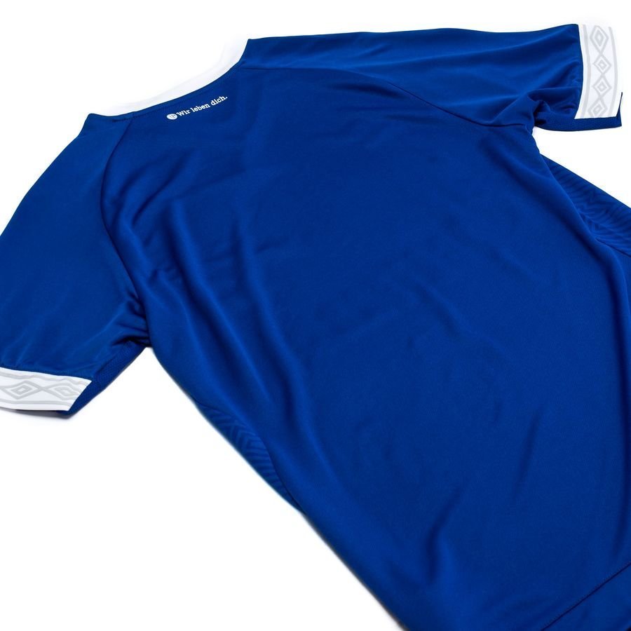 Camisa oficial Umbro Schalke 04 2018 2019 I jogador Camisa oficial Umbro Schalke 04 2018 2019 I jogador