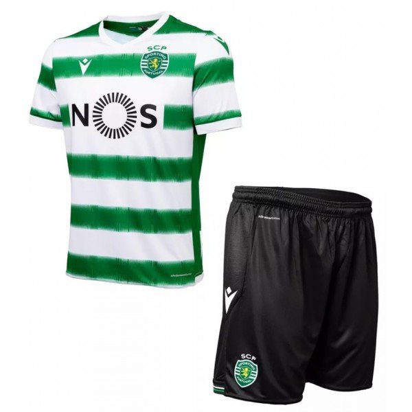 Kit infantil oficial Macron Sporting Lisboa  2020 2021 I jogador