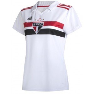 Camisa feminina oficial Adidas São Paulo 2018 I