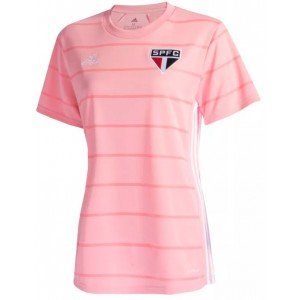 Camisa feminina São Paulo 2021 2022 Adidas oficial Outubro Rosa
