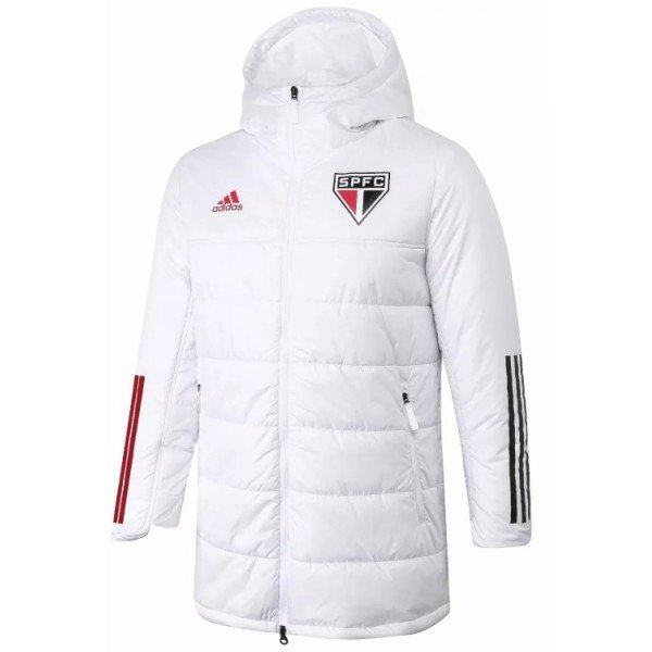 Jaqueta Winter oficial Adidas São Paulo 2020  Branca