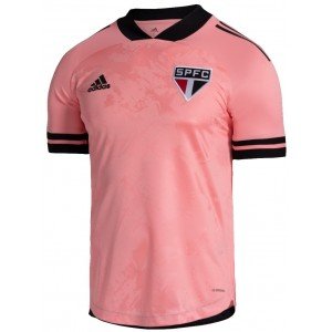 Camisa oficial Adidas São Paulo 2020 Outubro Rosa