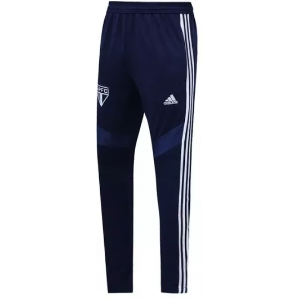 Kit treinamento oficial Adidas São Paulo 2019 branco e azul