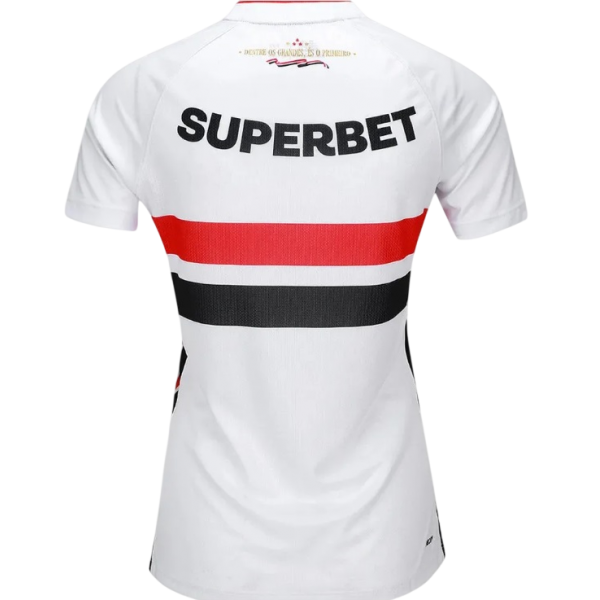 Camisa Feminina I São Paulo 2026 New Balance oficial Camisa Feminina I São Paulo 2026 New Balance oficial