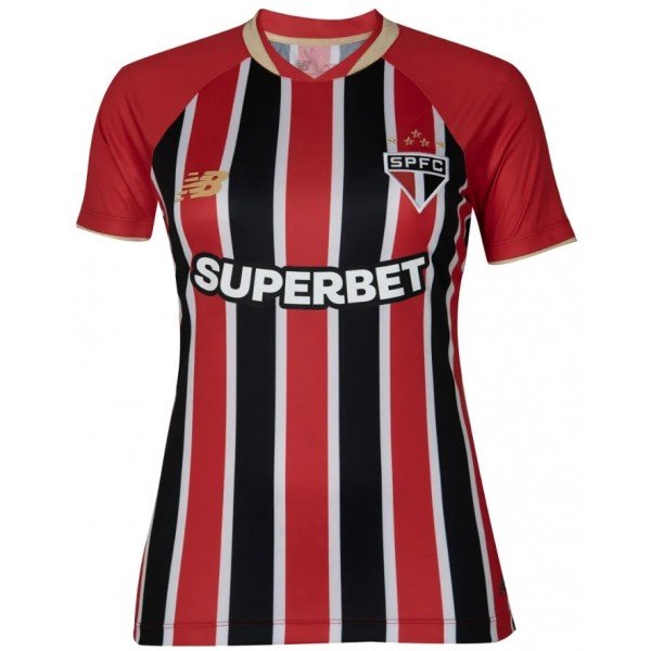 Camisa Feminina II São Paulo 2025 New Balance oficial 